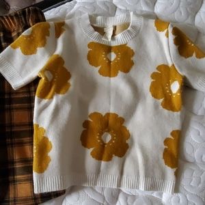 70's style top and bell bottoms